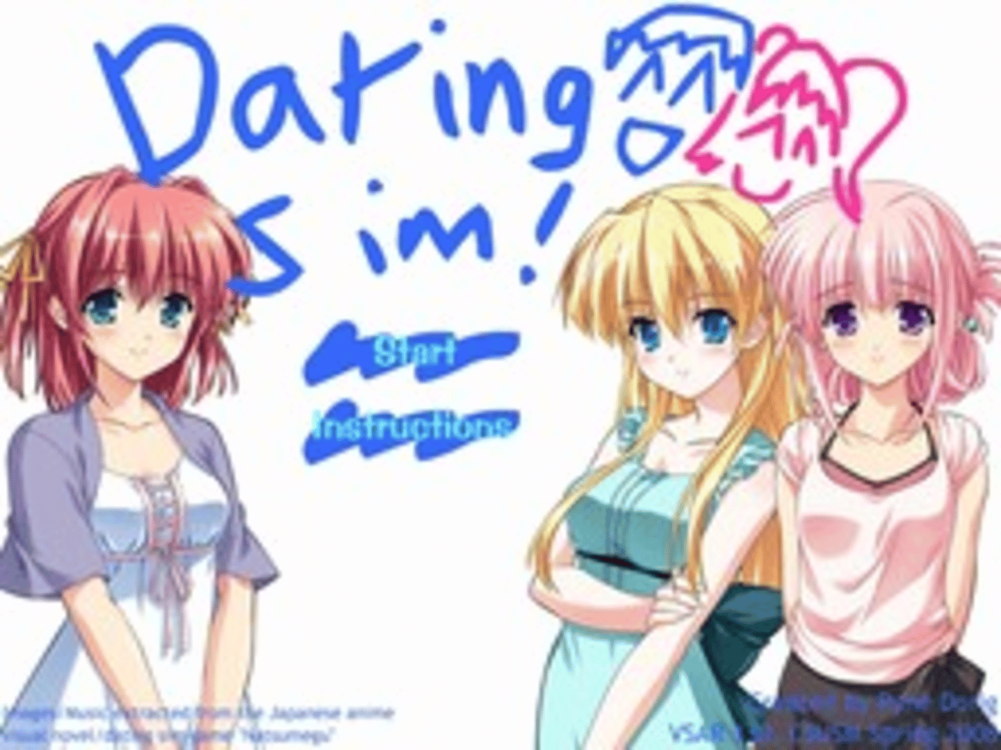 Dating Sim Cover