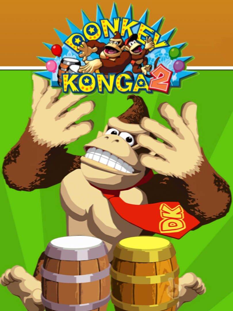 Donkey Konga 2 cover art