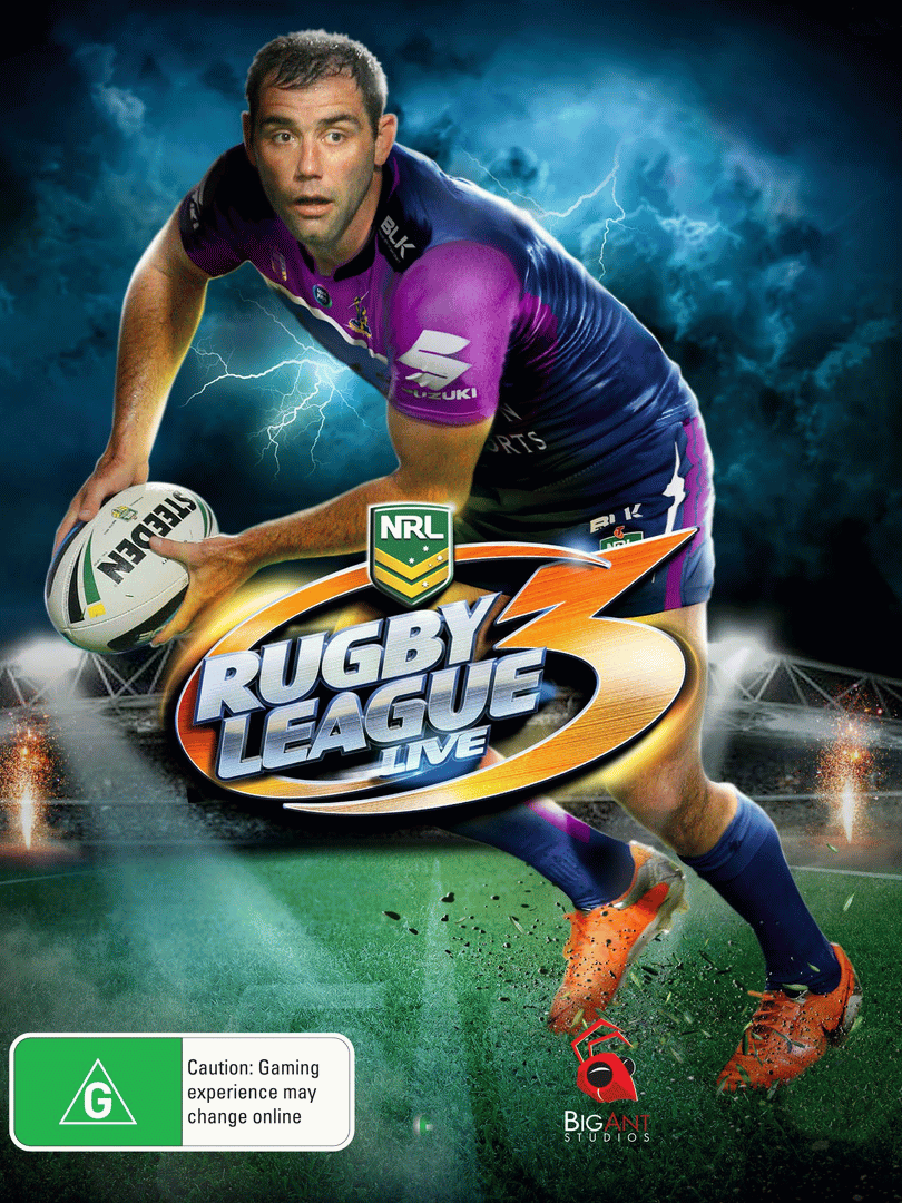 Rugby League Live 3 Cover