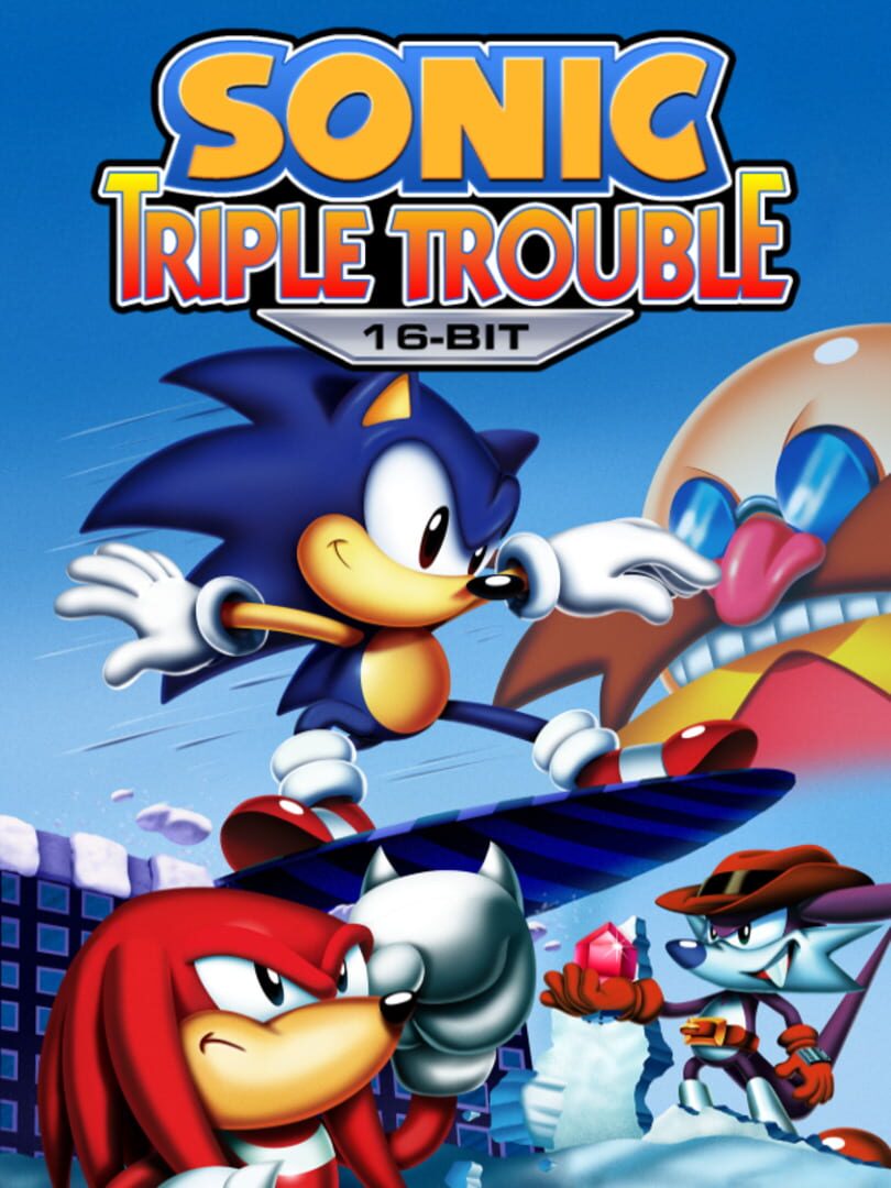 Cover image of Sonic Triple Trouble 16-Bit