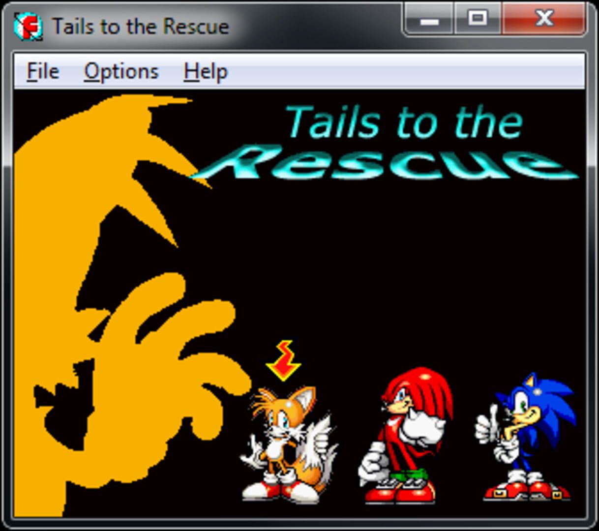 Tails to the Rescue cover art