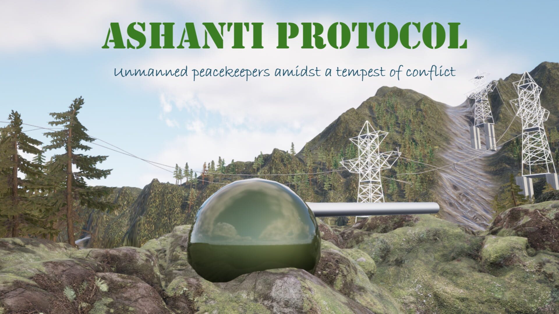 Cover image of Ashanti Protocol: Unmanned Peacekeepers Amidst a Tempest of Conflict
