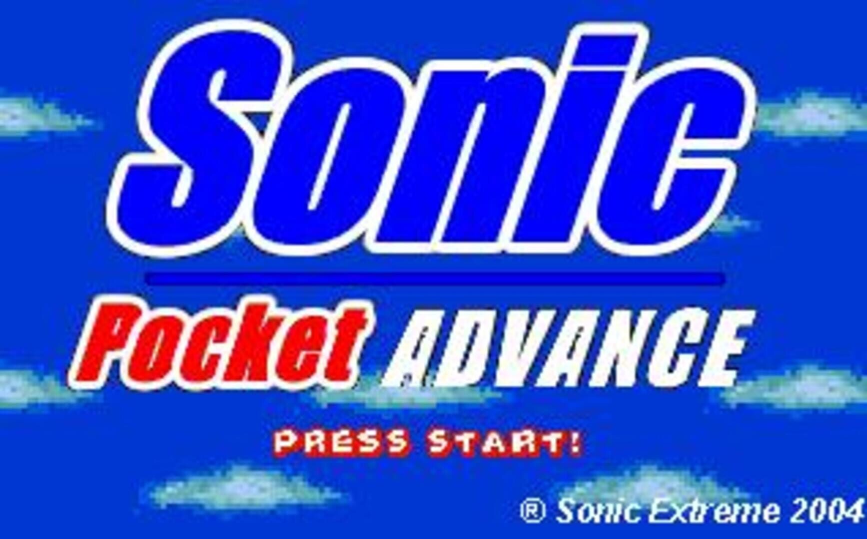 Sonic Pocket Advance cover art