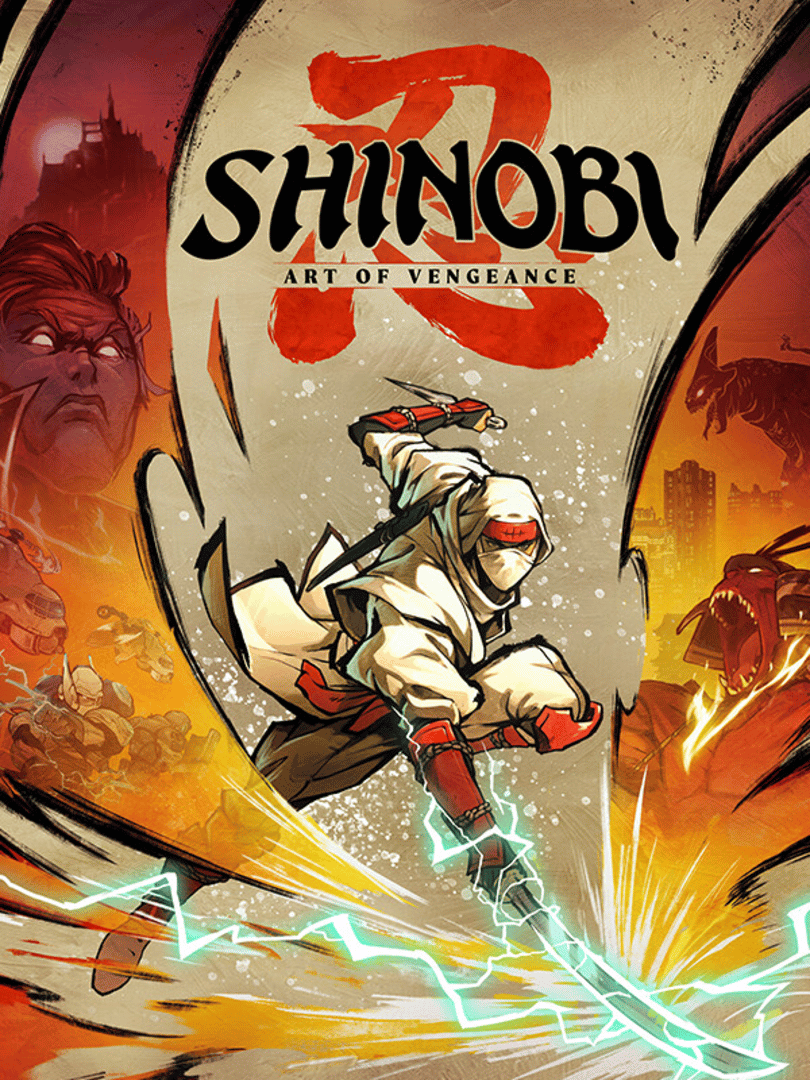 Shinobi: Art of Vengeance Cover