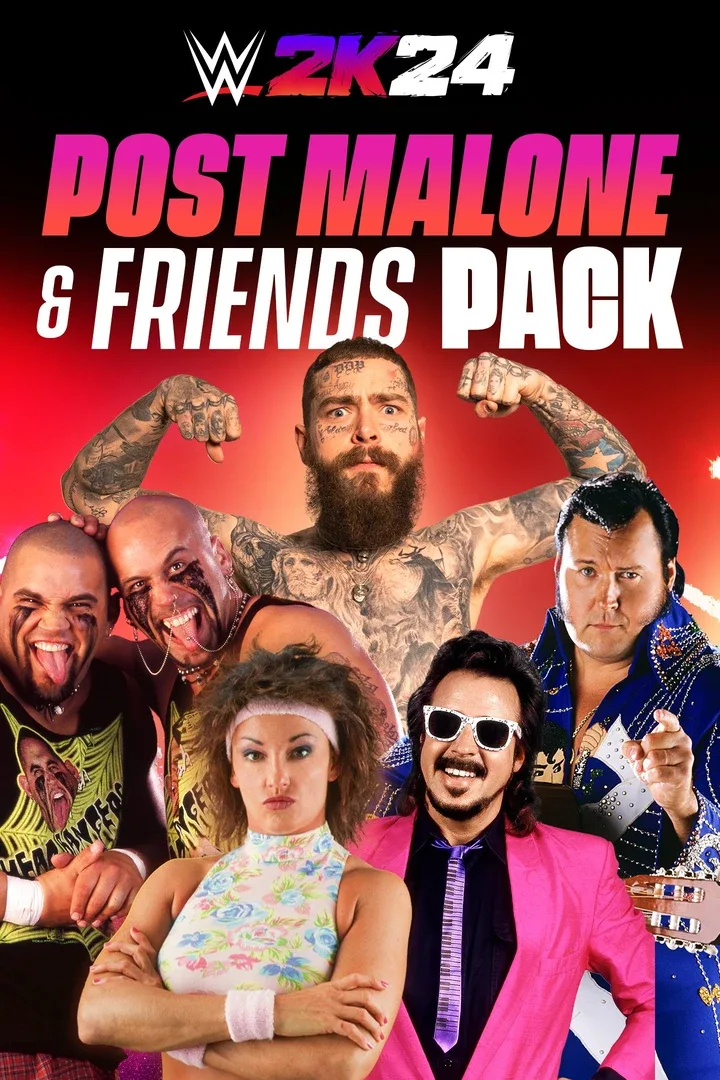 WWE 2K24: Post Malone & Friends Pack