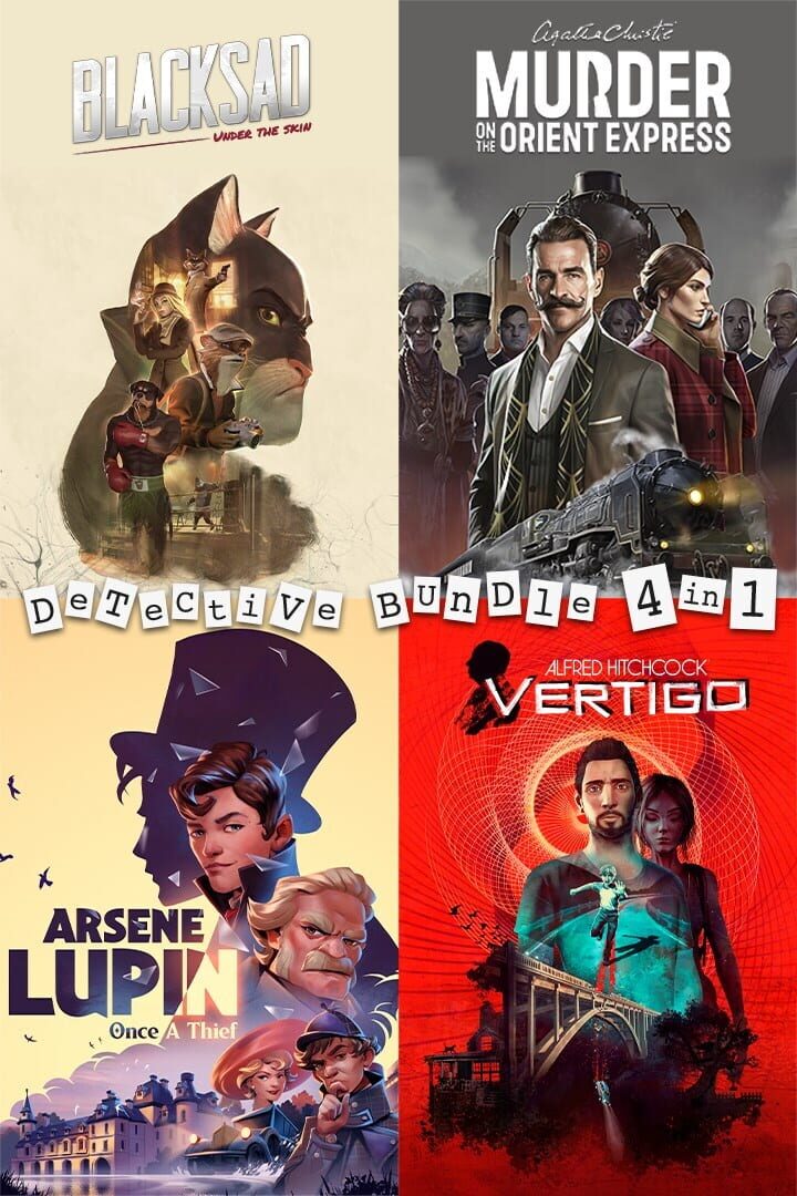 Detective Bundle 4 in 1 cover art