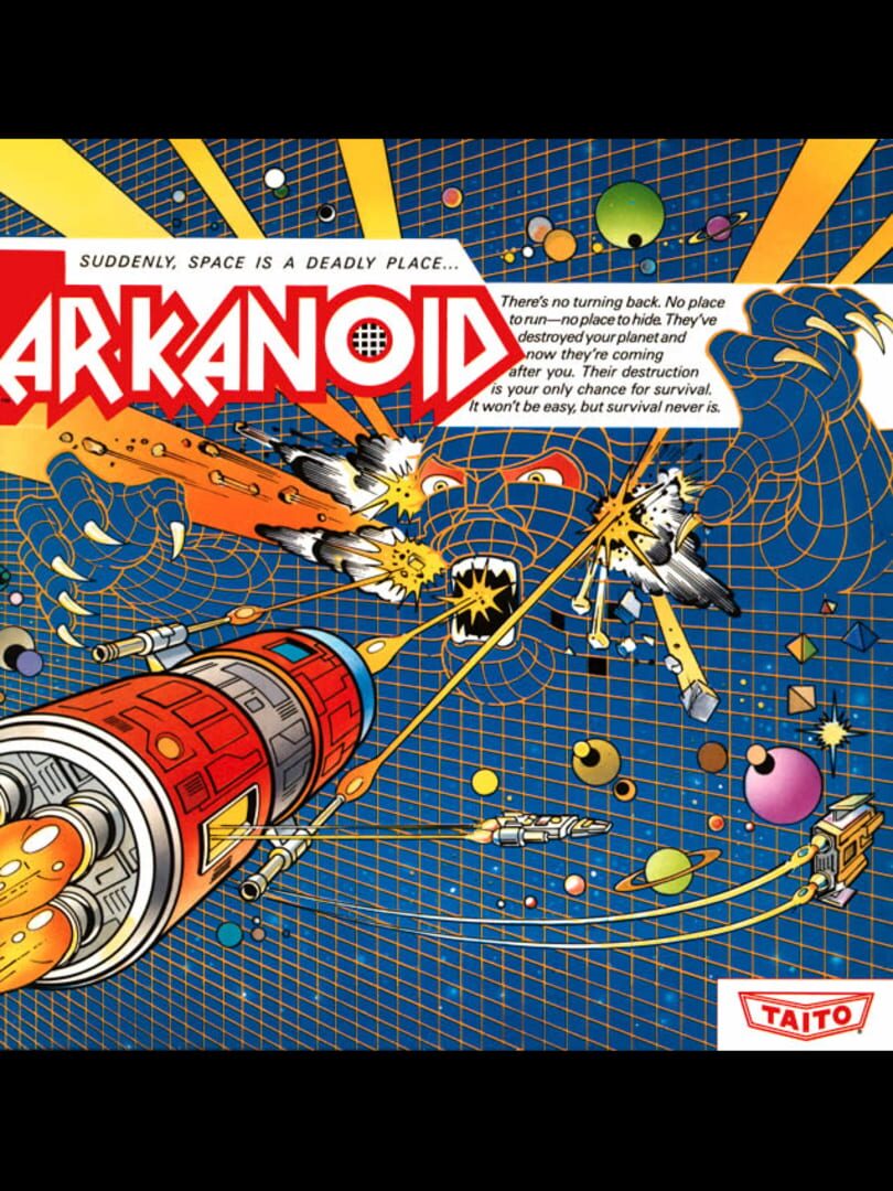 Arkanoid cover art