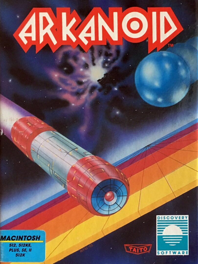 Arkanoid cover art