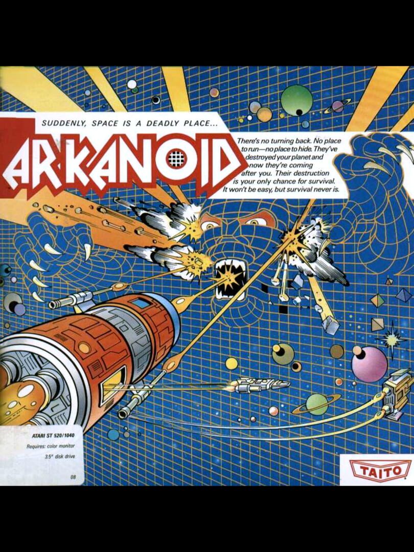 Arkanoid cover art