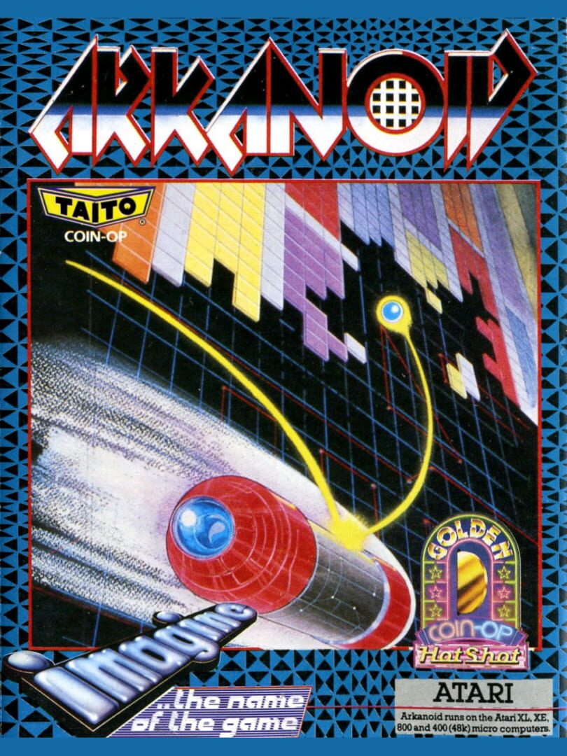 Arkanoid cover art