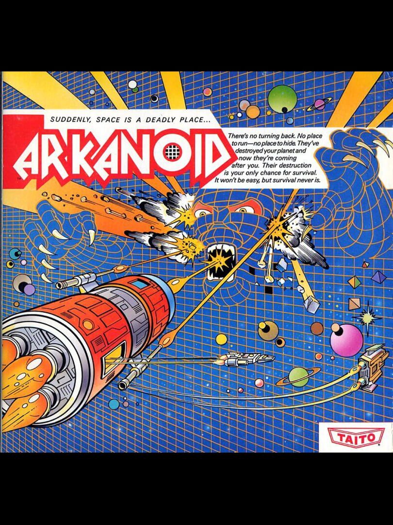 Arkanoid cover art