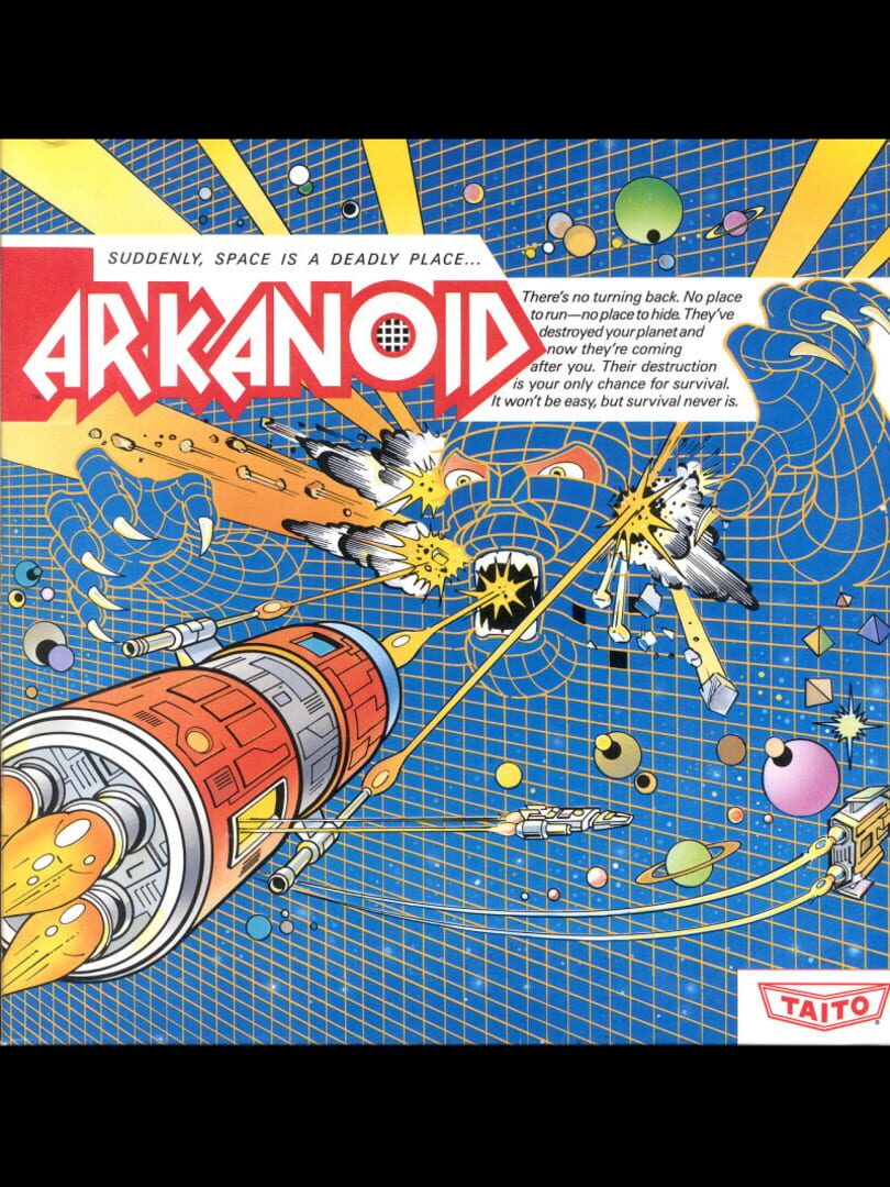 Arkanoid cover art