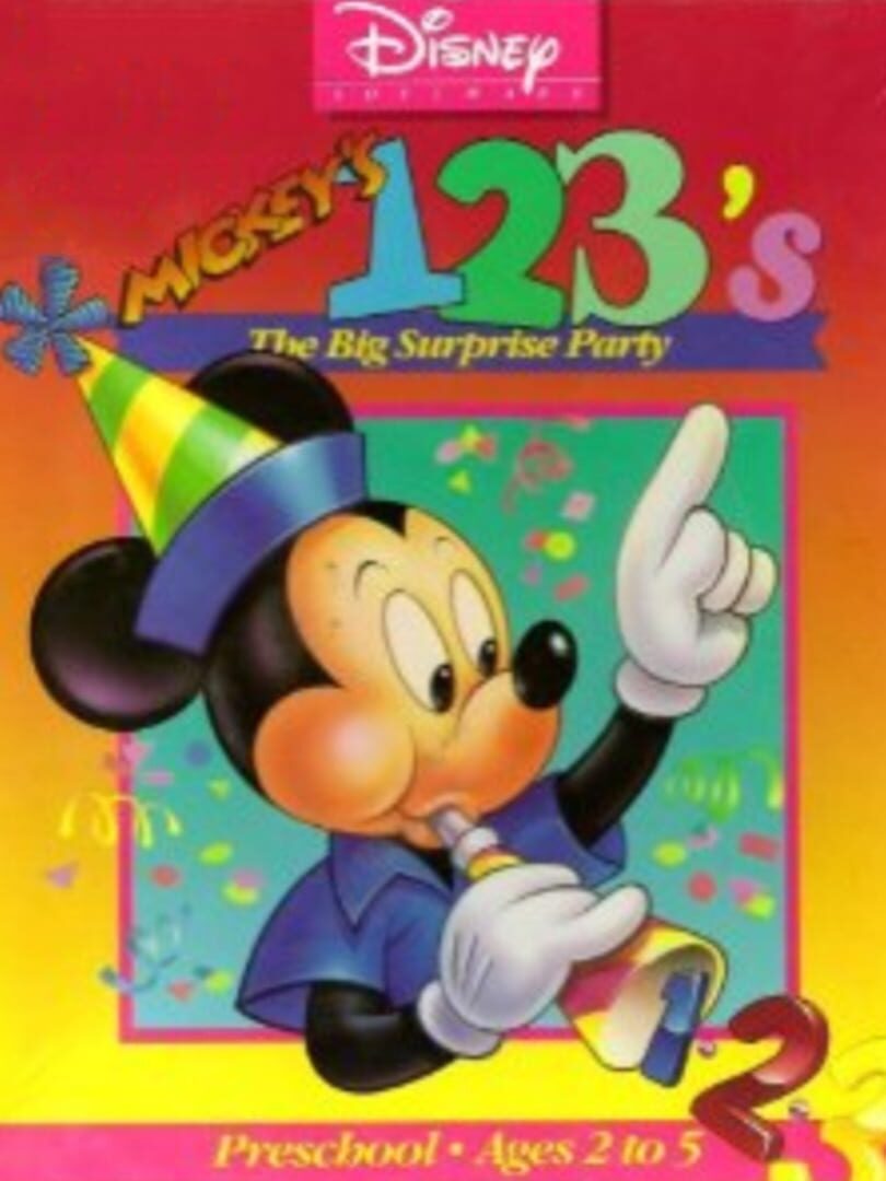 Mickey's 123's: The Big Surprise Party cover art