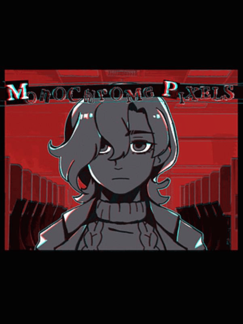 Monochrome Pixels Cover