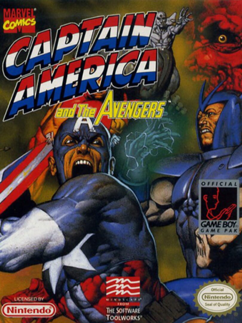 Captain America and the Avengers cover art