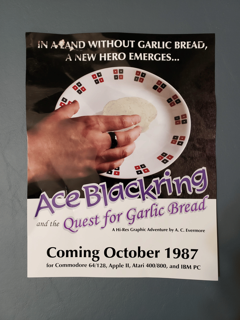 Ace Blackring in the Quest for Garlic Bread Cover
