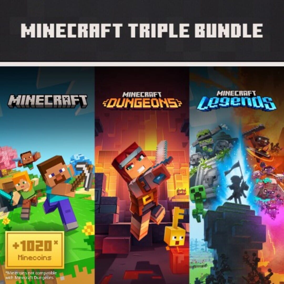 Minecraft Triple Bundle