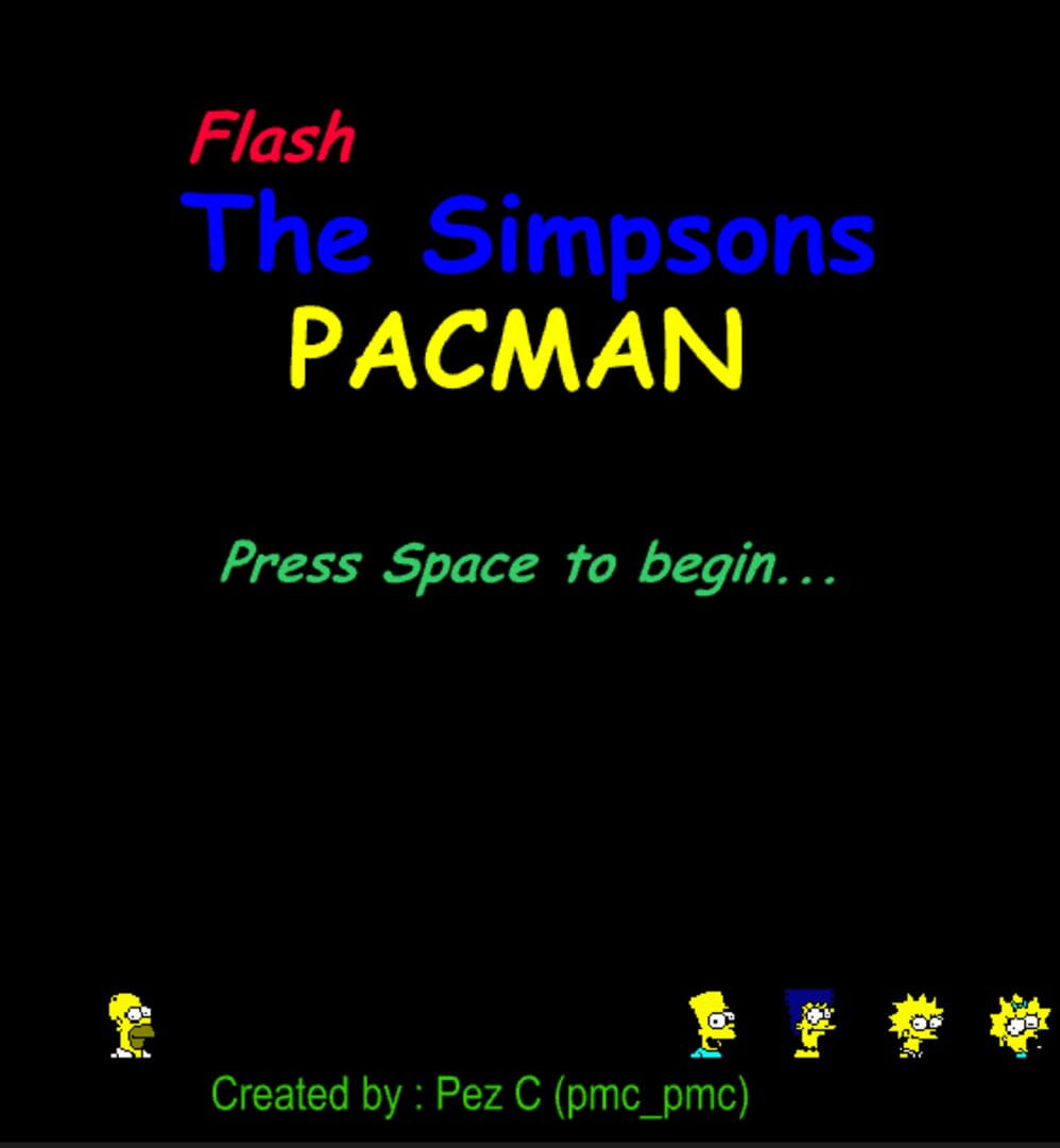 Jeu : Flash The Simpsons Pacman