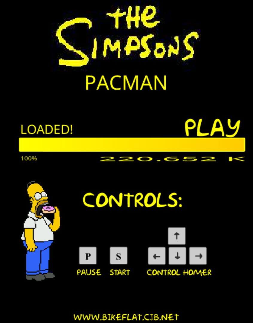 Jeu : The Simpsons Pacman