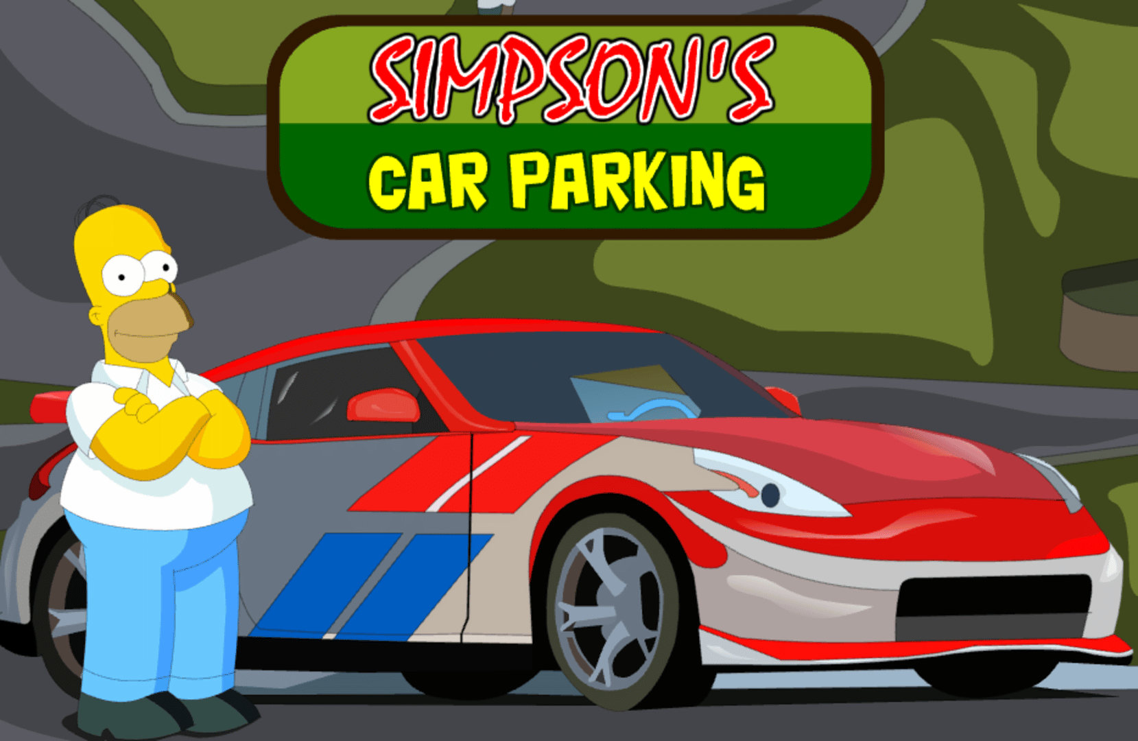 Simpson's Car Parking Cover