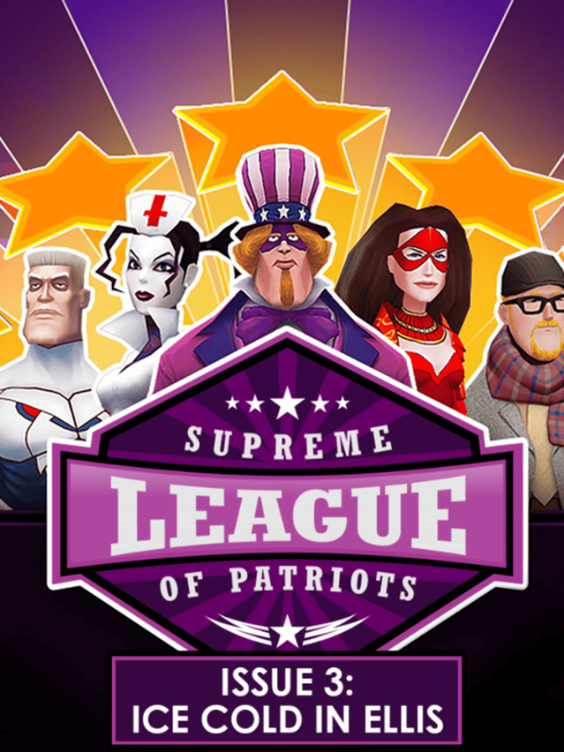 Supreme League of Patriots Issue 3: Ice Cold in Ellis Cover
