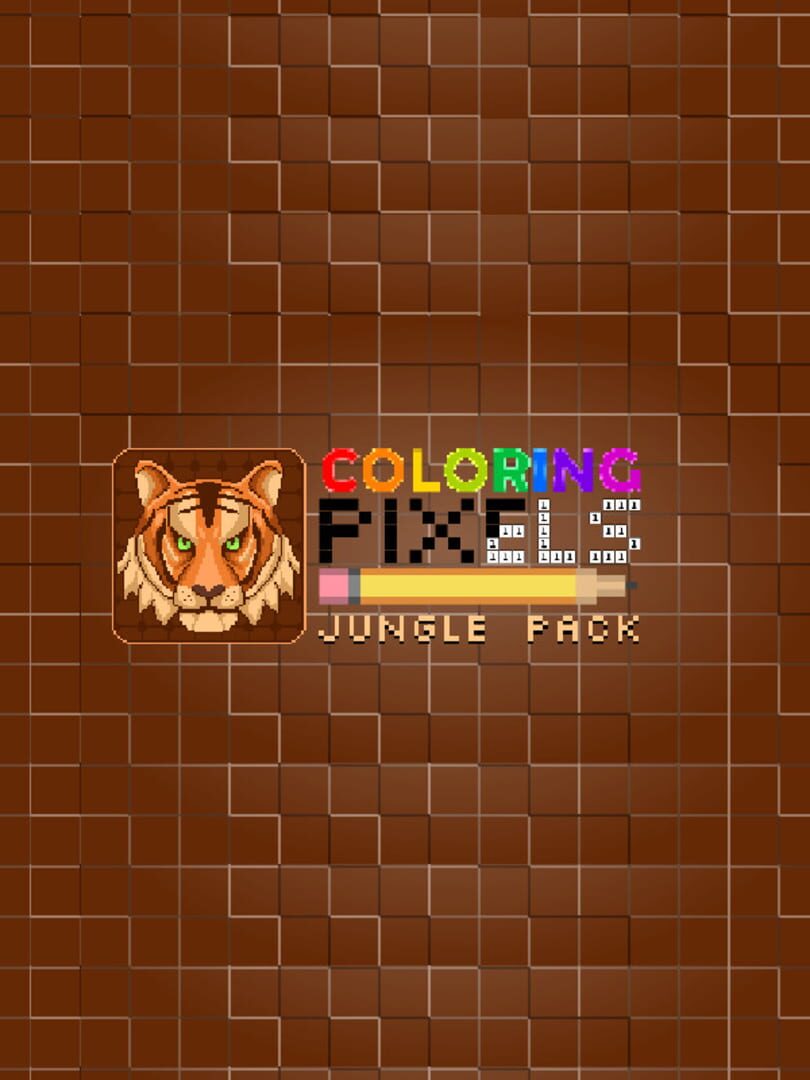 Coloring Pixels: Jungle Pack