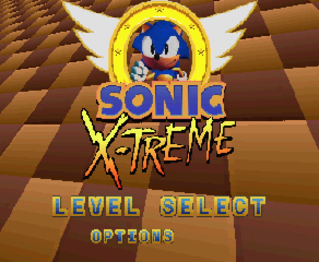 Jeu : Sonic X-Treme