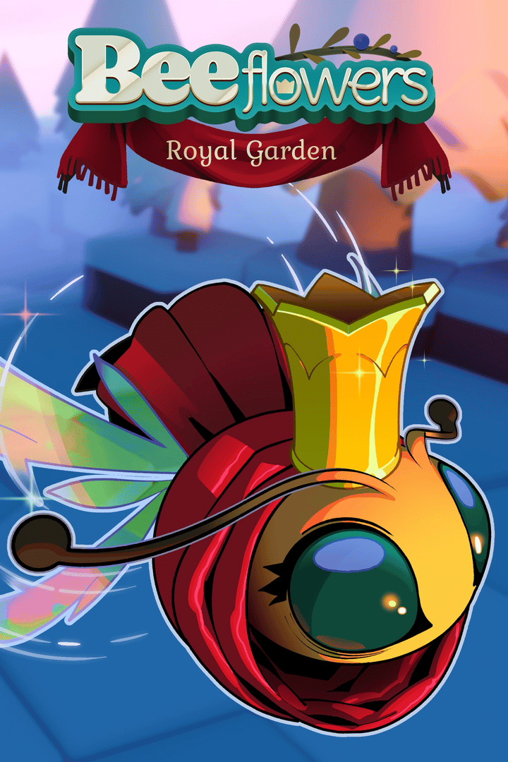 Bee Flowers: Royal Garden Cover