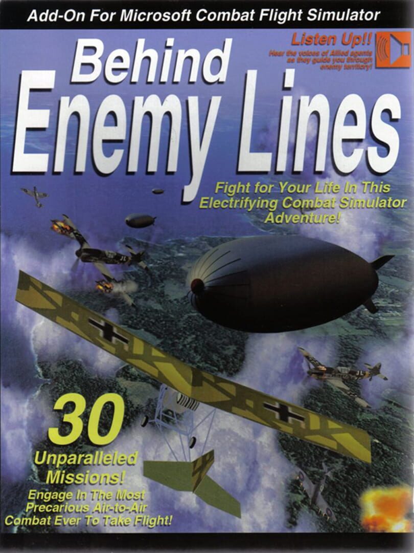 Microsoft Combat Flight Simulator: WWII Europe Series - Behind Enemy Lines cover art