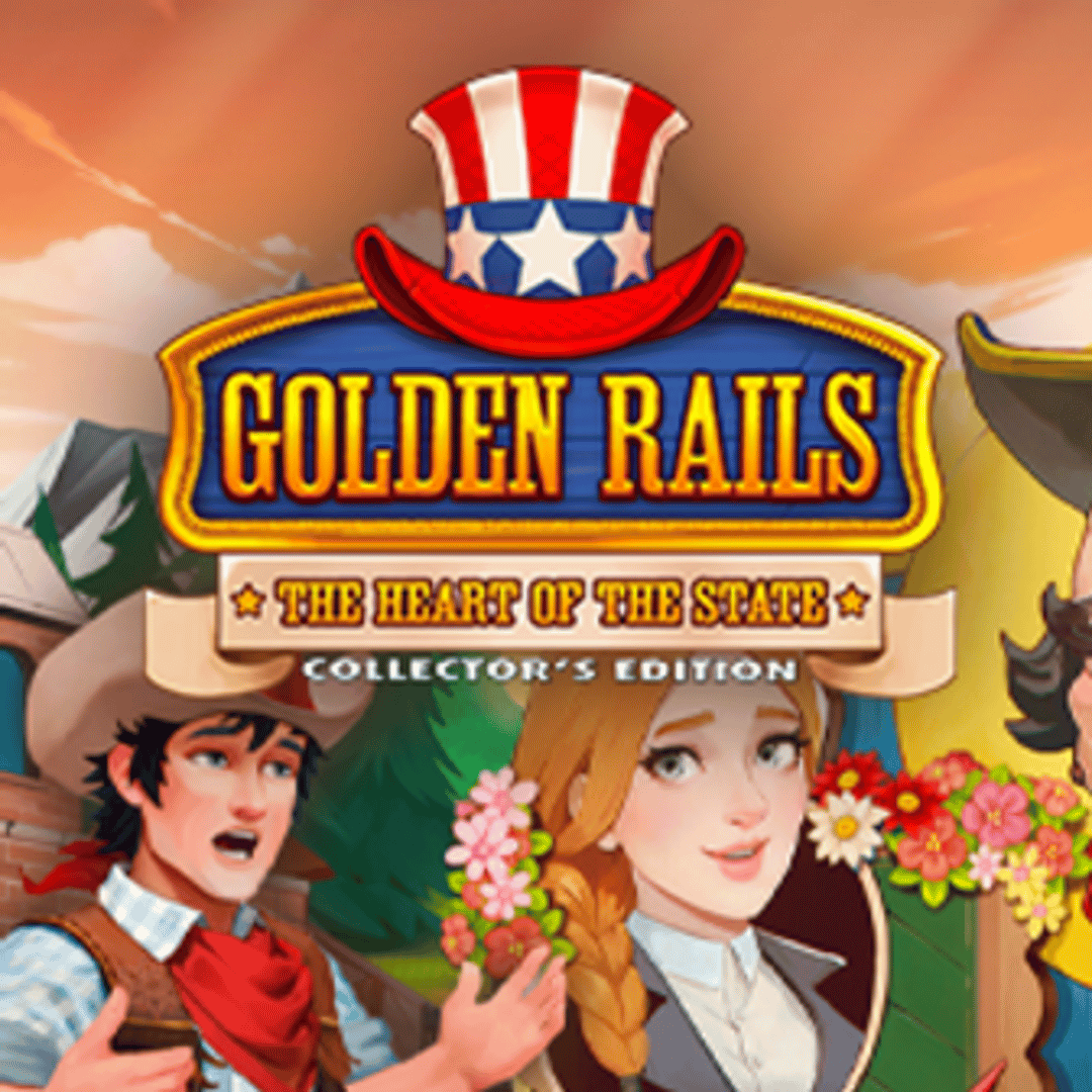 Golden Rails: The Heart of the State - Collector's Edition Cover