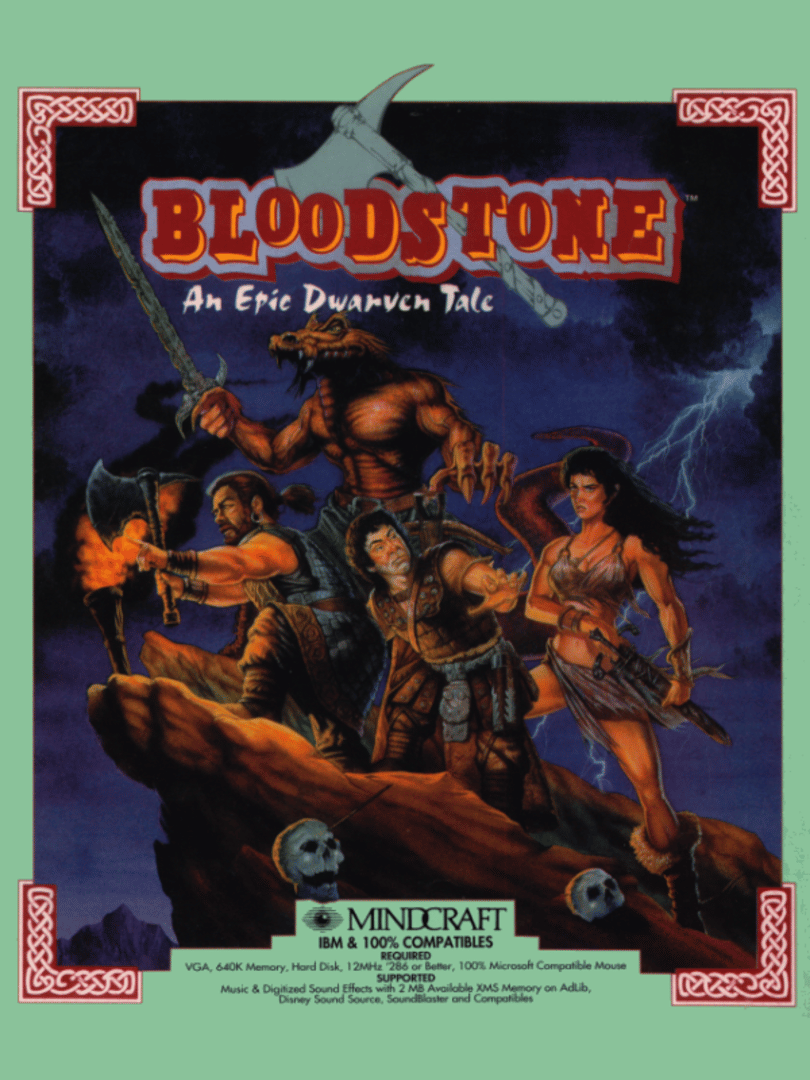 Bloodstone: An Epic Dwarven Tale Cover