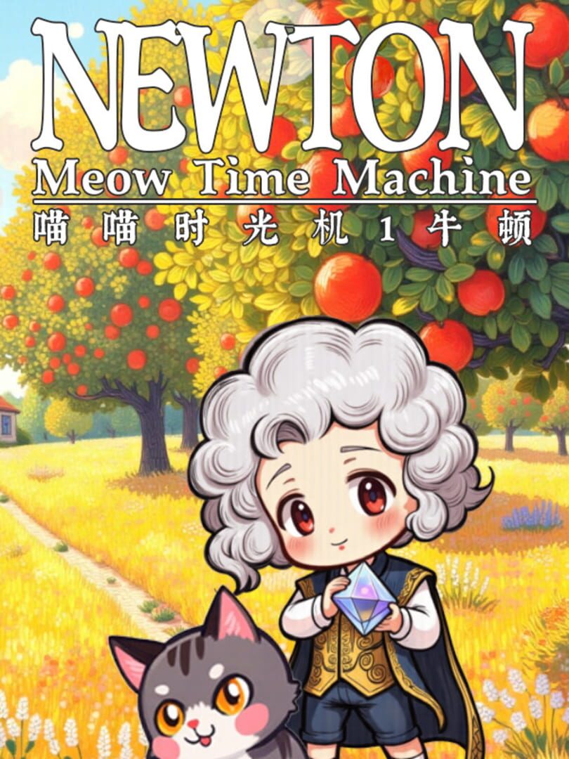 Cover image of Meow Time Machine: Newton