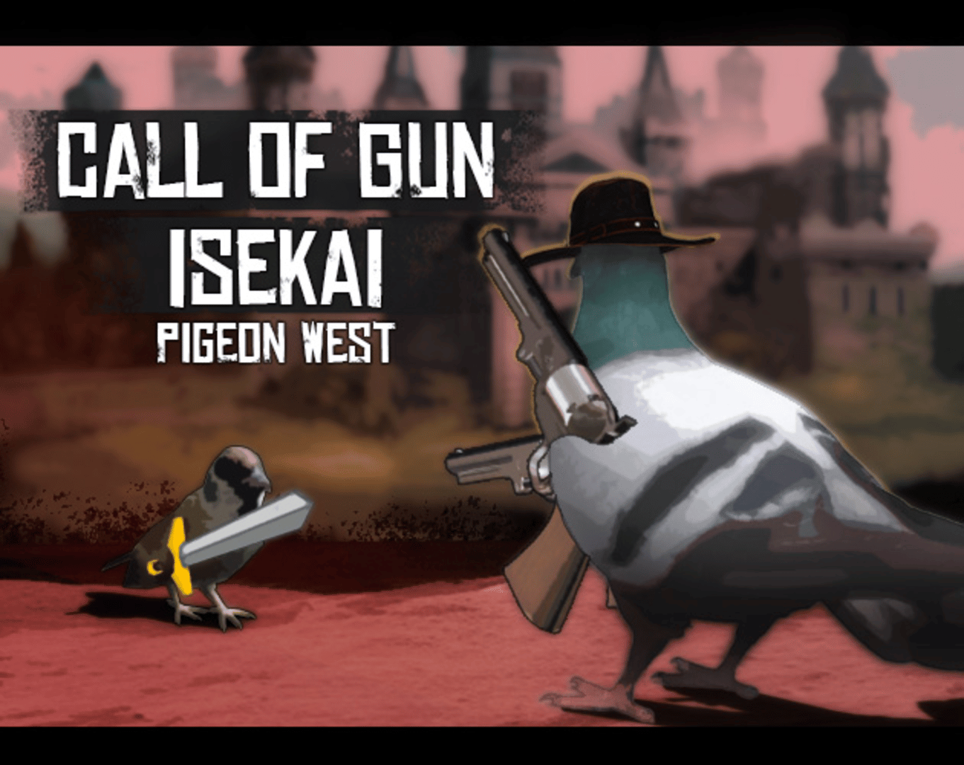 Pigeon West: Call of Gun. Isekai Cover