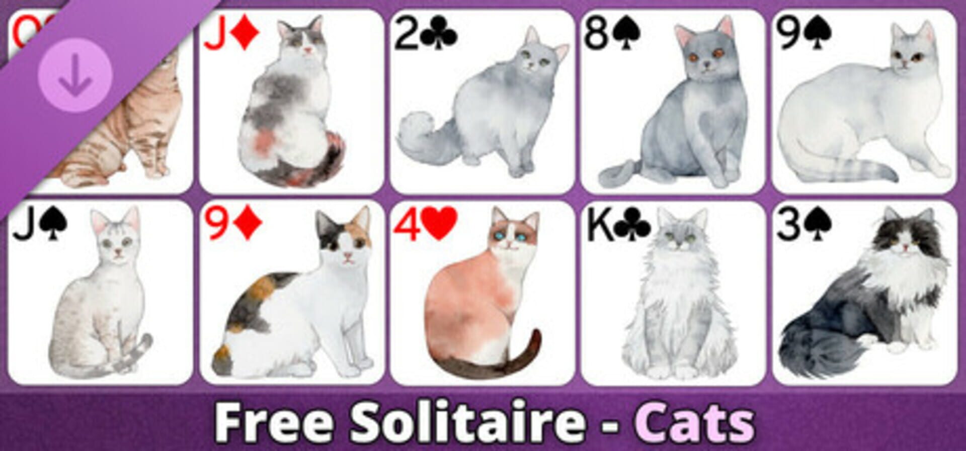 Free Solitaire: Cats