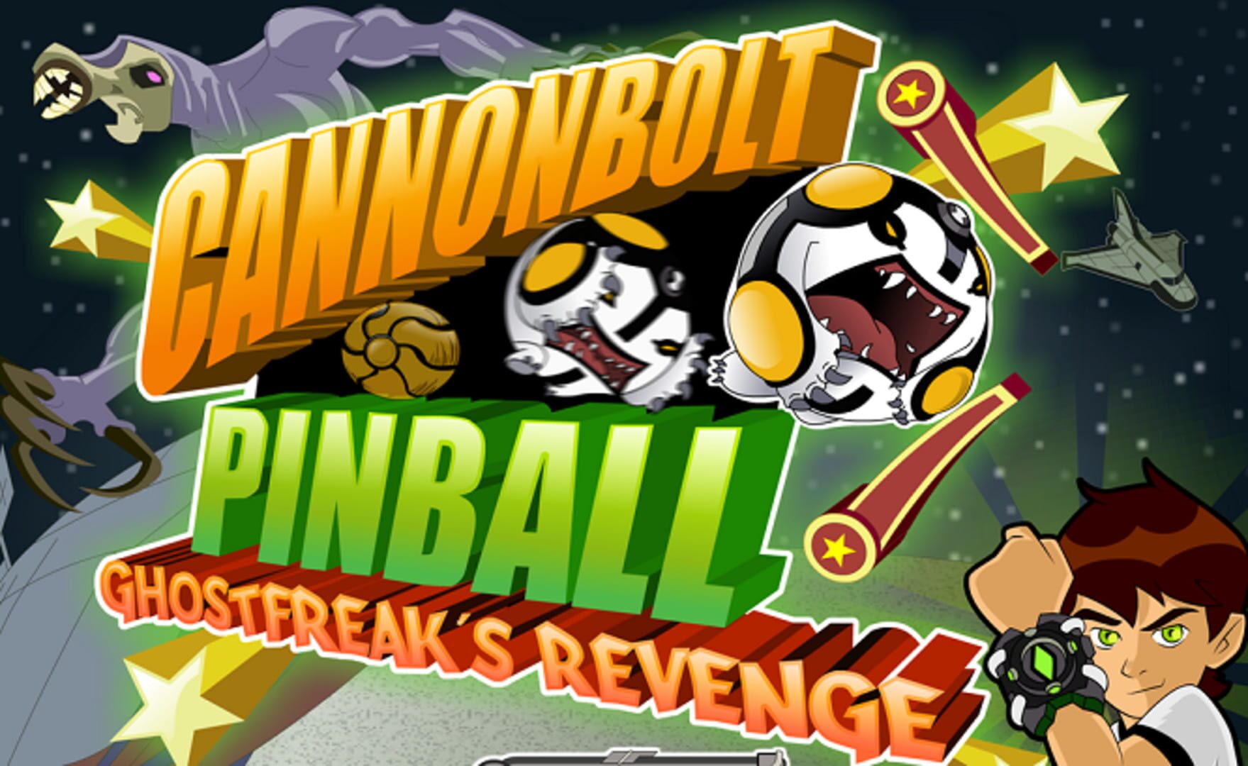 Ben 10: Cannonbolt Pinball - Ghostfreak's Revenge