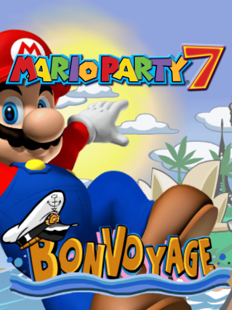 Mario Party 7 Bon Voyage Cover