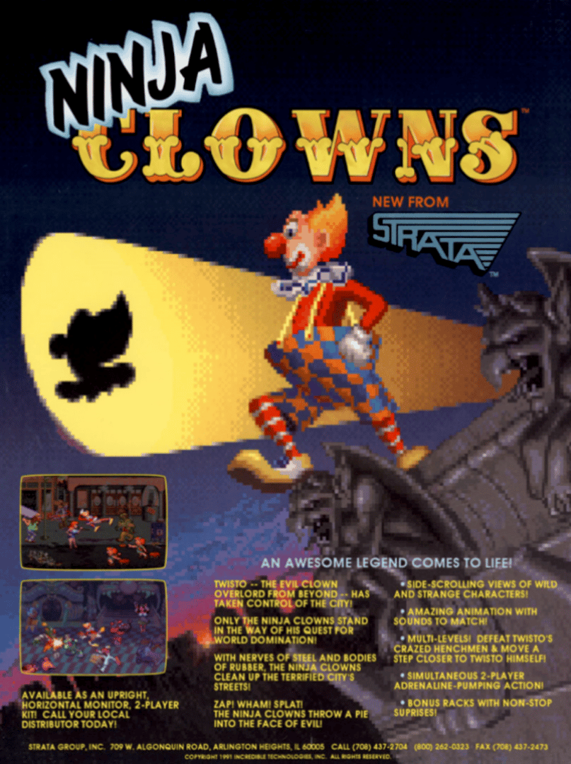 Ninja Clowns Cover