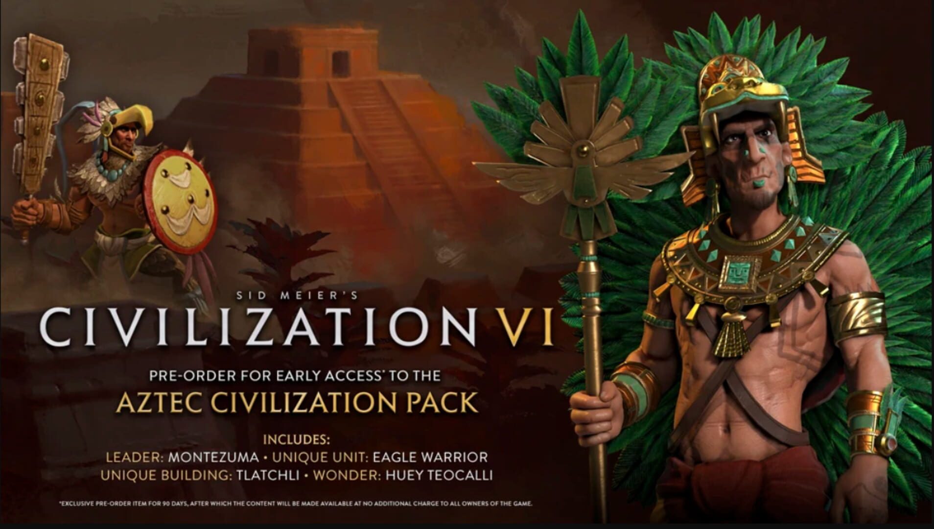DLC : Sid Meier's Civilization VI: Aztec Civilization Pack