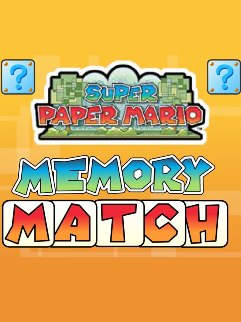Super Paper Mario Memory Match