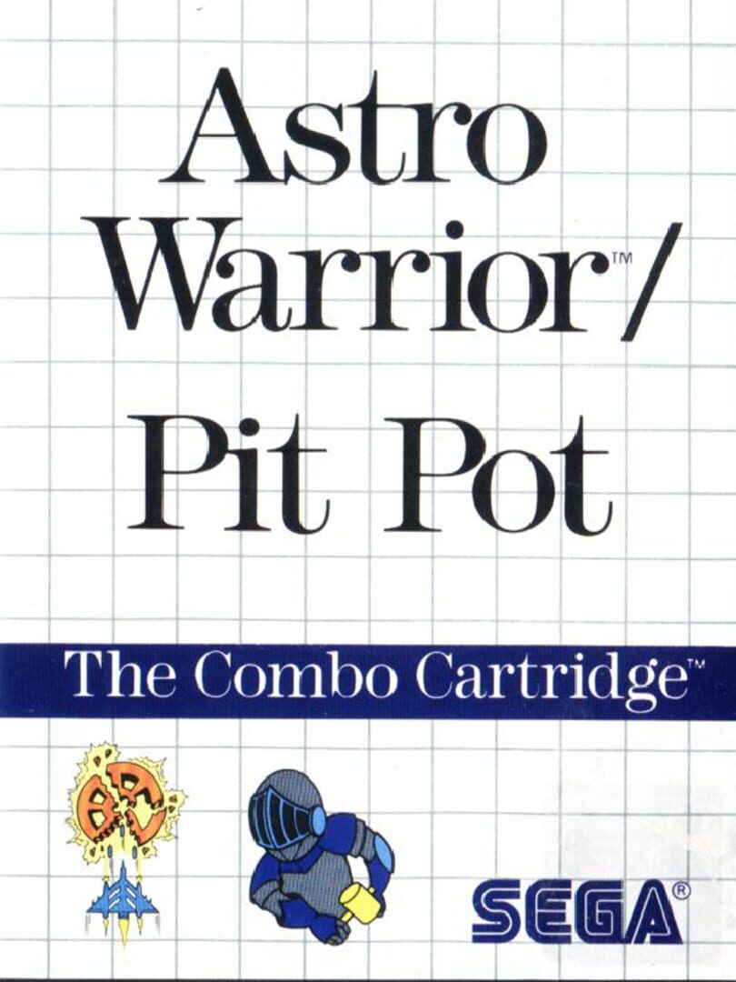 Astro Warrior/Pit Pot cover art
