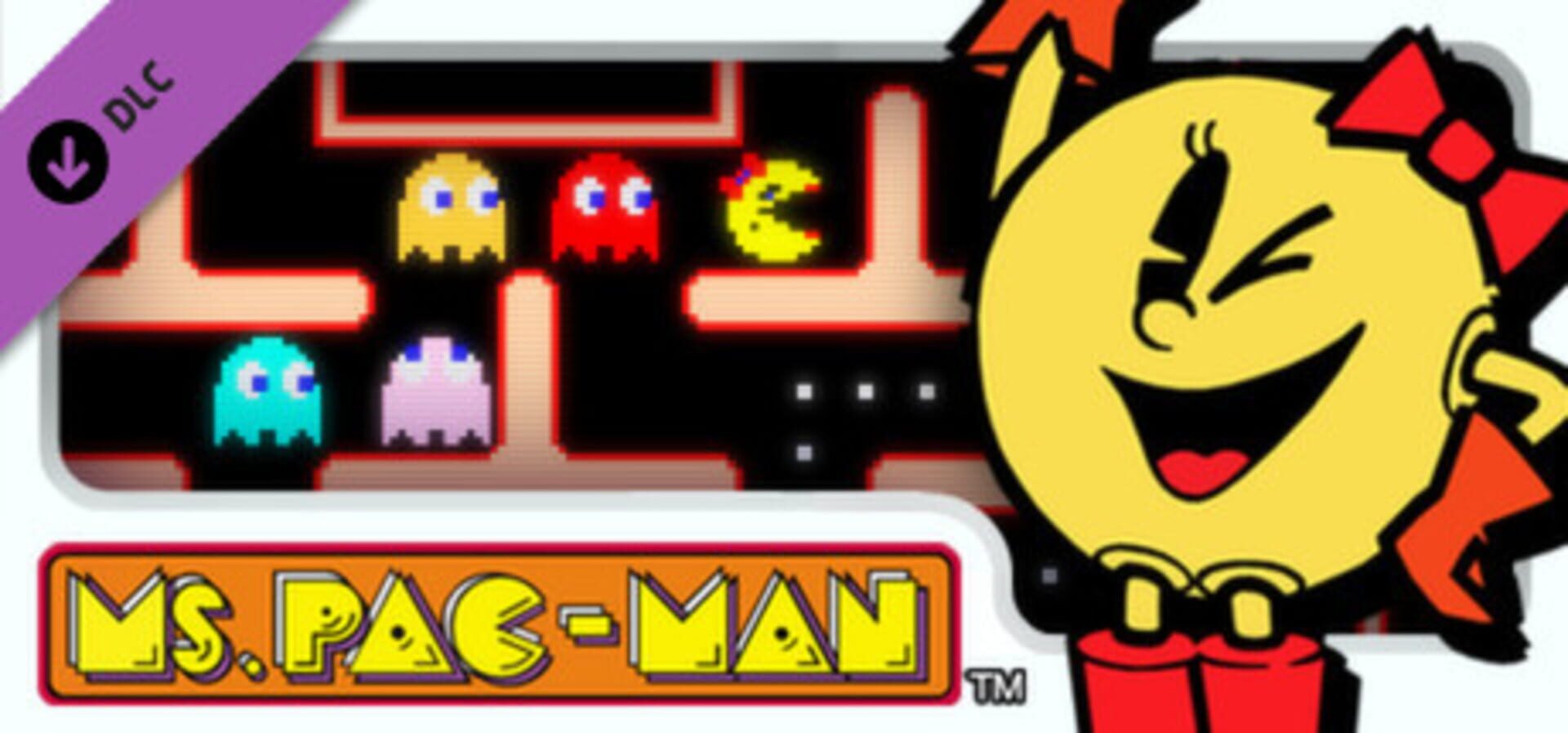 DLC : Pac-Man Museum: Ms. Pac-Man DLC