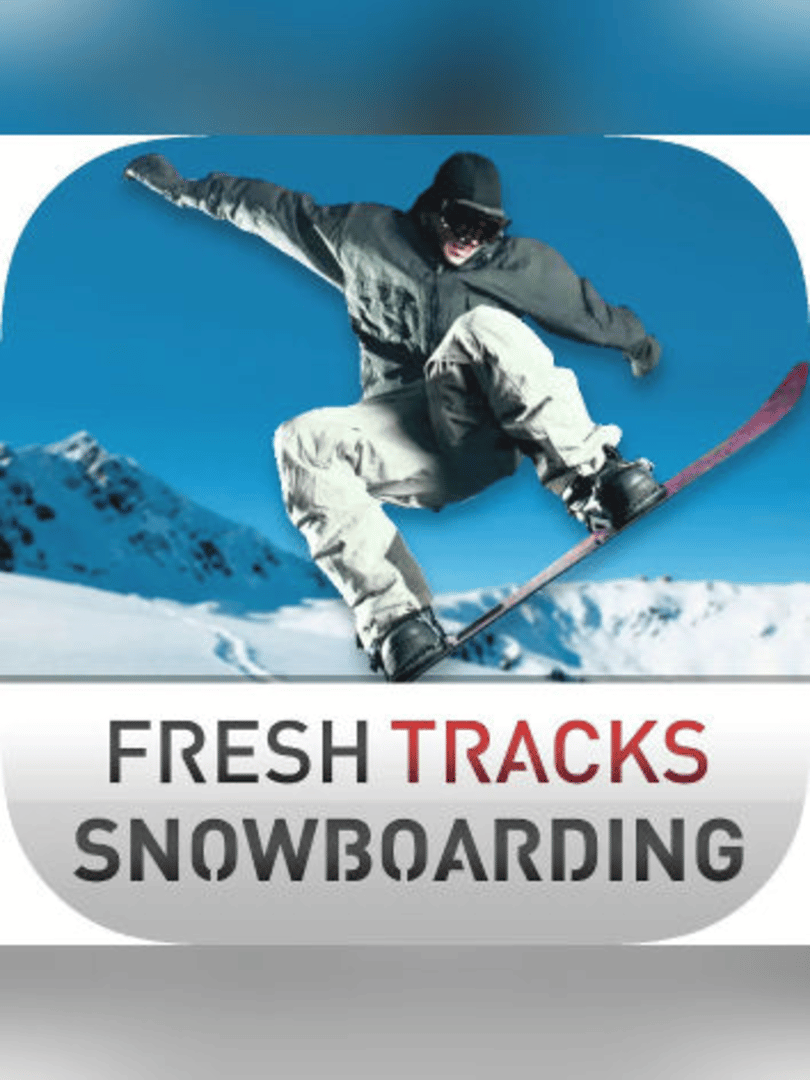 Fresh Tracks Snowboarding Cover