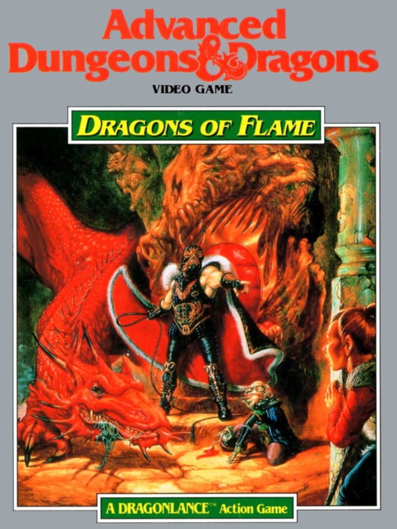 Cover image of Advanced Dungeons & Dragons: Dragons of Flame
