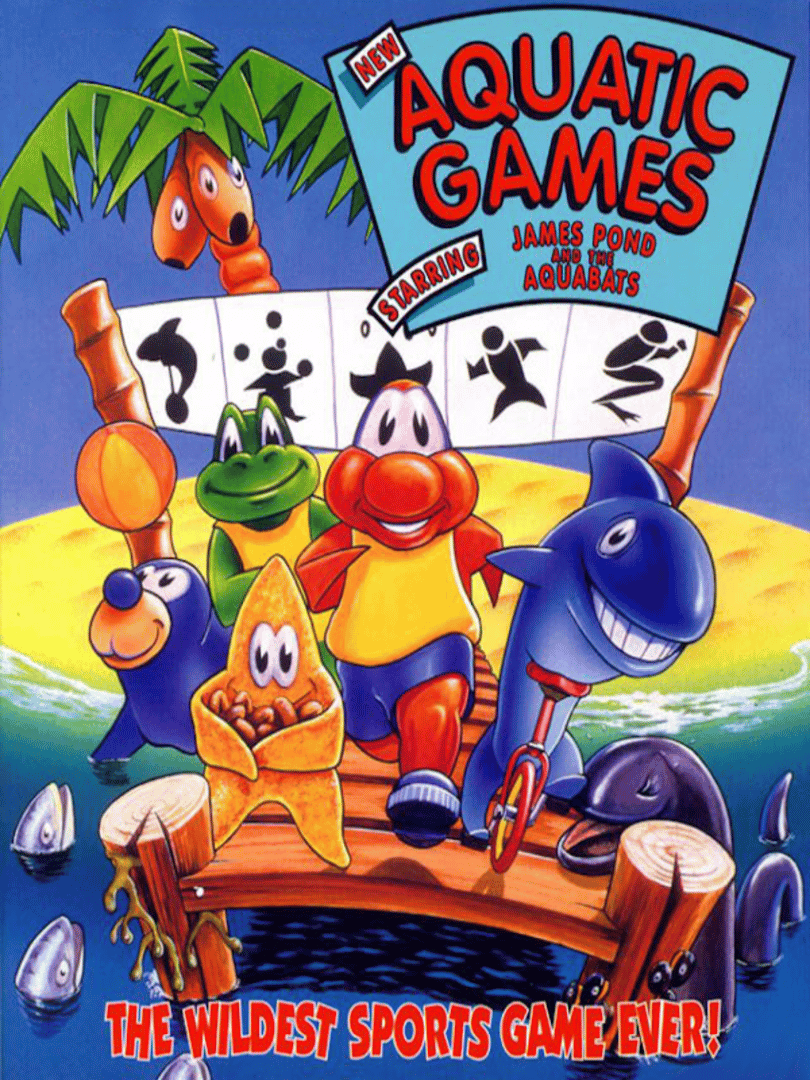 The Aquatic Games: Starring James Pond and the Aquabats Cover