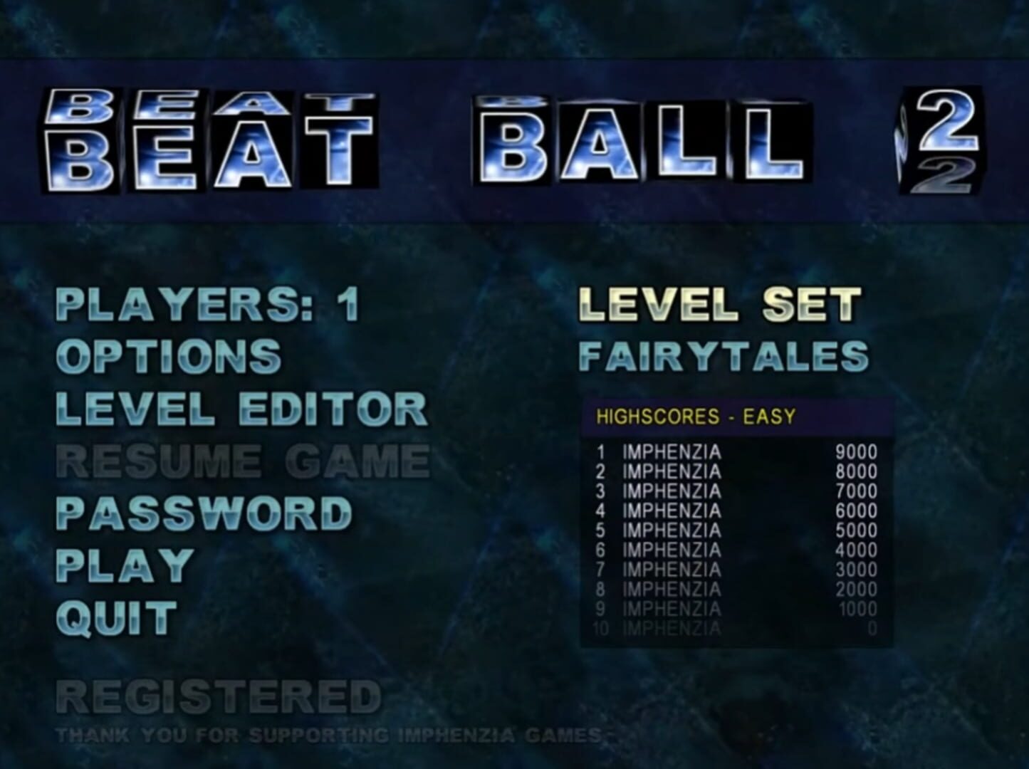 Jeu : Beat Ball 2
