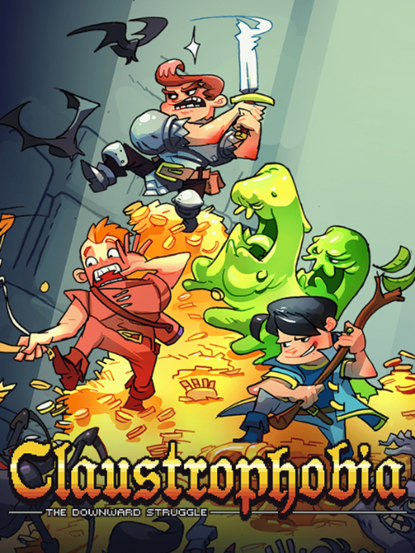 Claustrophobia: The Downward Struggle Cover