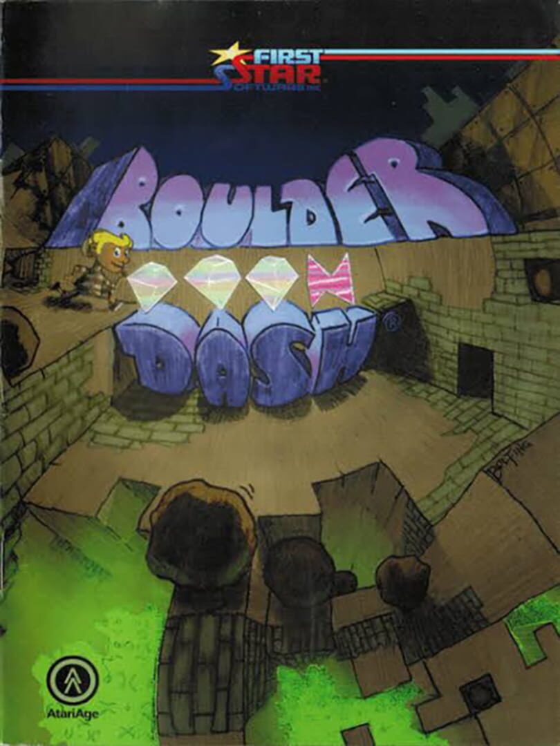 Boulder Dash cover art