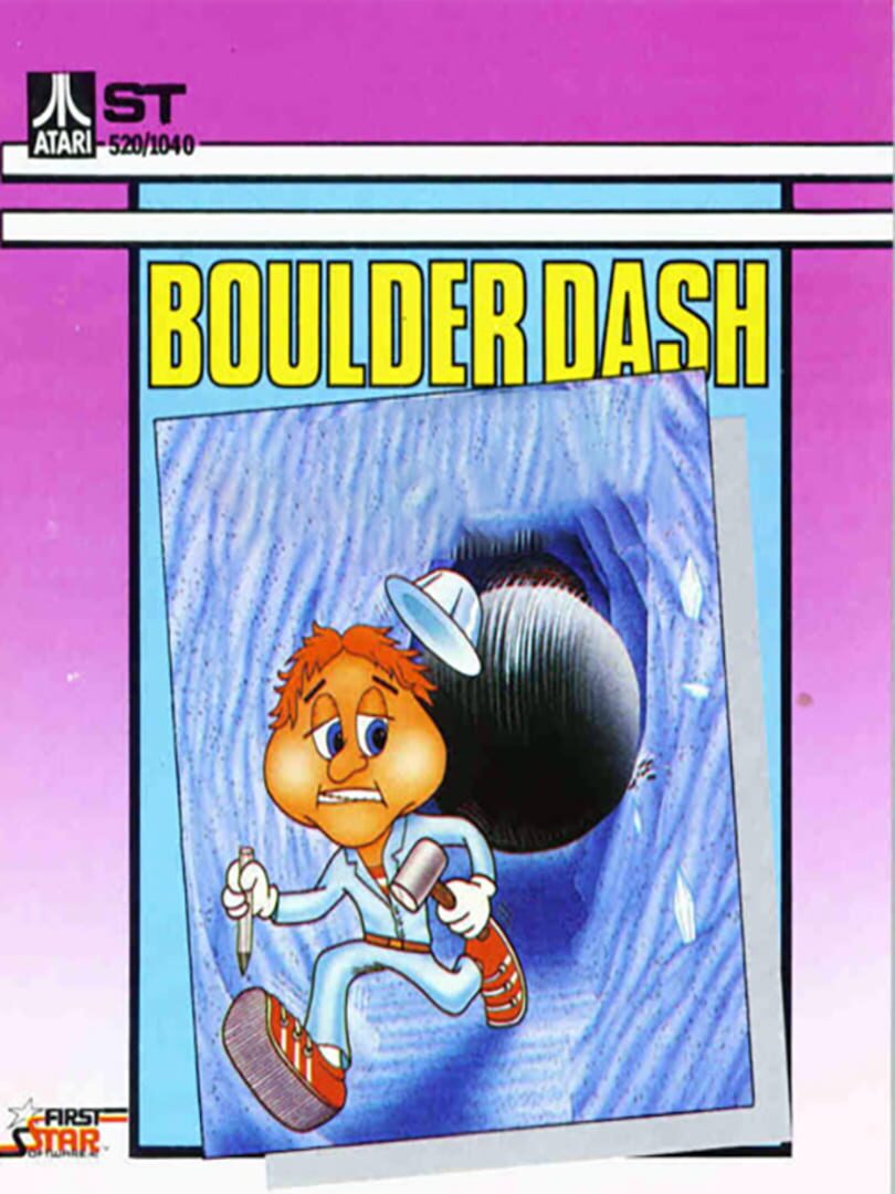 Boulder Dash cover art