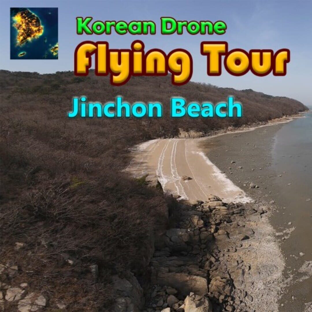 Korean Drone Flying Tour Jinchon Beach