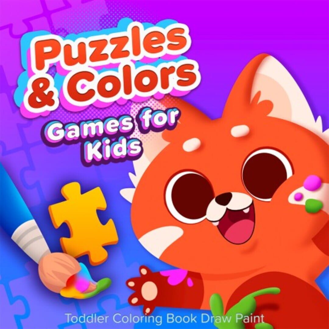 Puzzles & Colors: Games for Kids - Toddler Coloring Book Draw Paint
